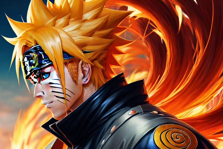 prompthunt: highly detailed painting of pain from naruto shippuden