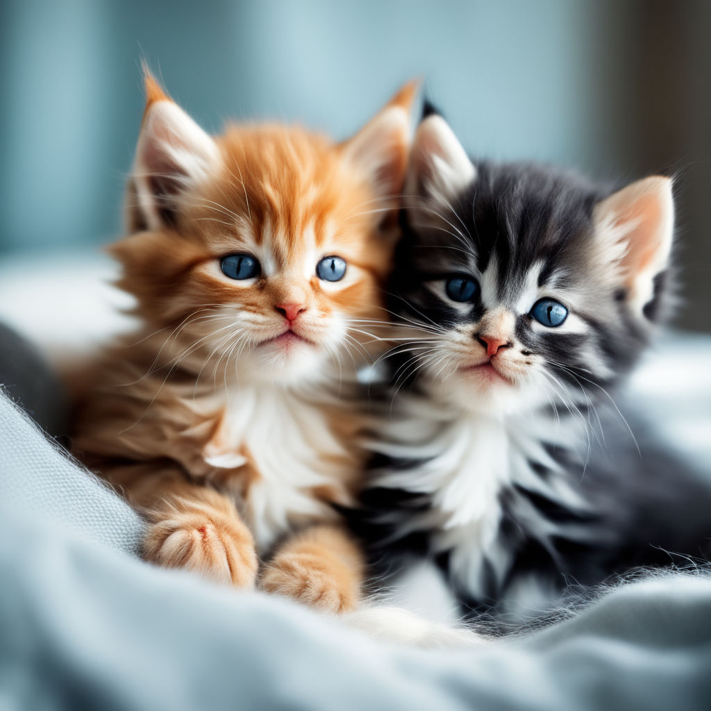 2 hot sale cute cats