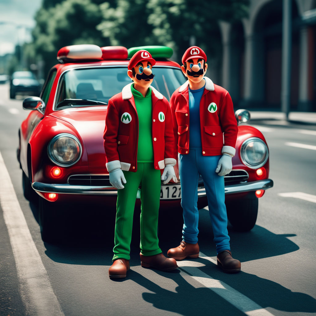 real life mario and luigi