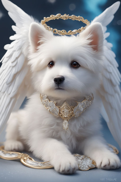 ArtStation - Dog with wings