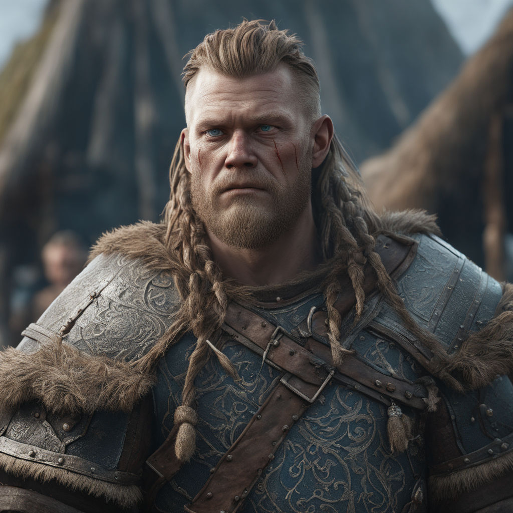 ArtStation - Ivar the Boneless/Vikings