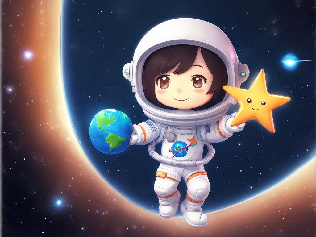 chibi planets background