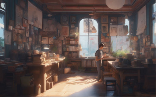 Makoto Shinkai's light-filled environments - Playground