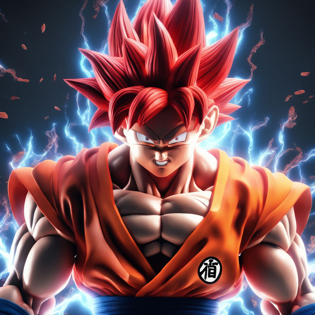 ArtStation - Goku (Saiyan Saga) - Roblox Model