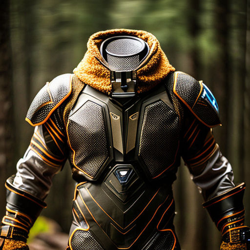 sci fi armor male