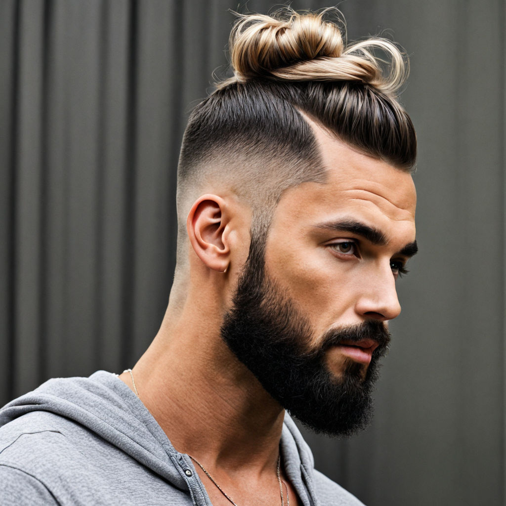 GROWING AND STYLING THE PERFECT MAN BUN 2019 - YouTube