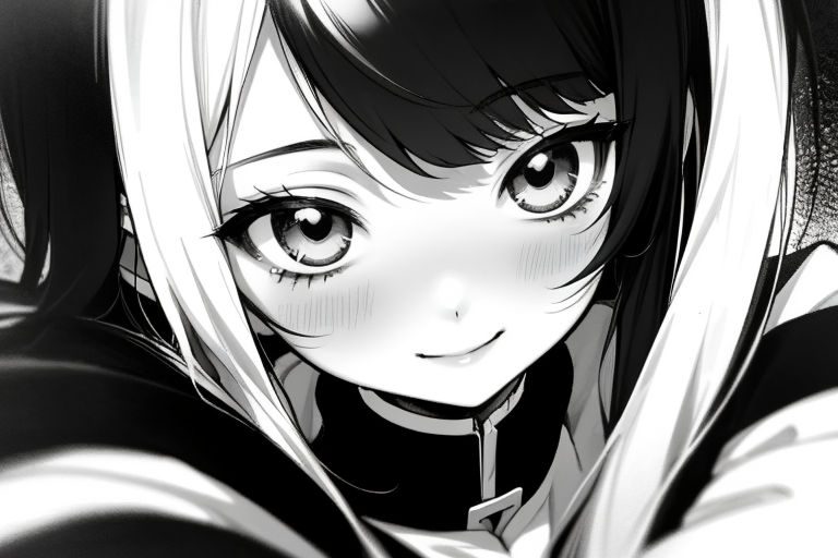 Black And White Anime Pfpf