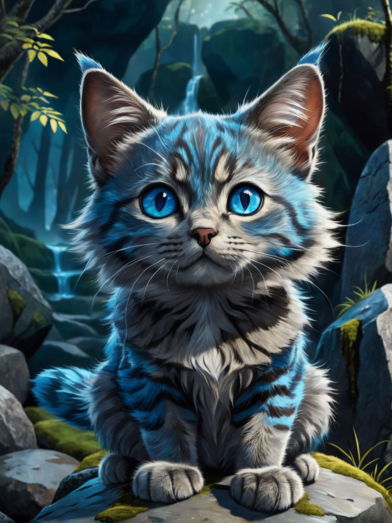 ArtStation - Smurf Cat Fanart by Joceima