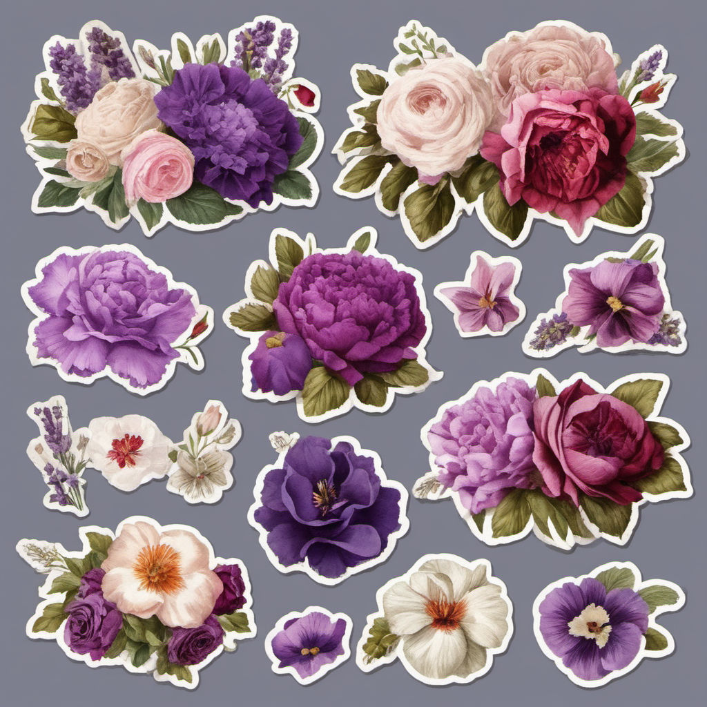 Beautiful flowers' Sticker