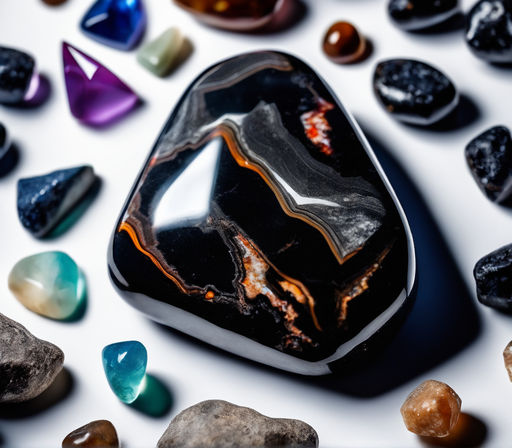 Darkness and Light - Black and White Gemstones