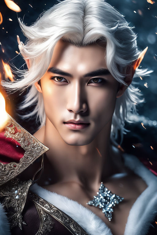 anime male elf warrior, face shot, by ufotable studio, | Midjourney |  OpenArt