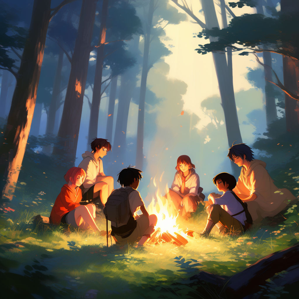 Campfire. Shinsekai Yori.