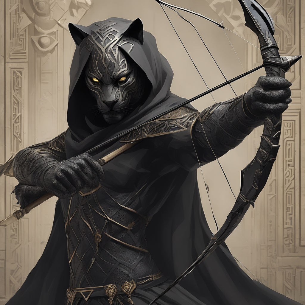 humanoid panther