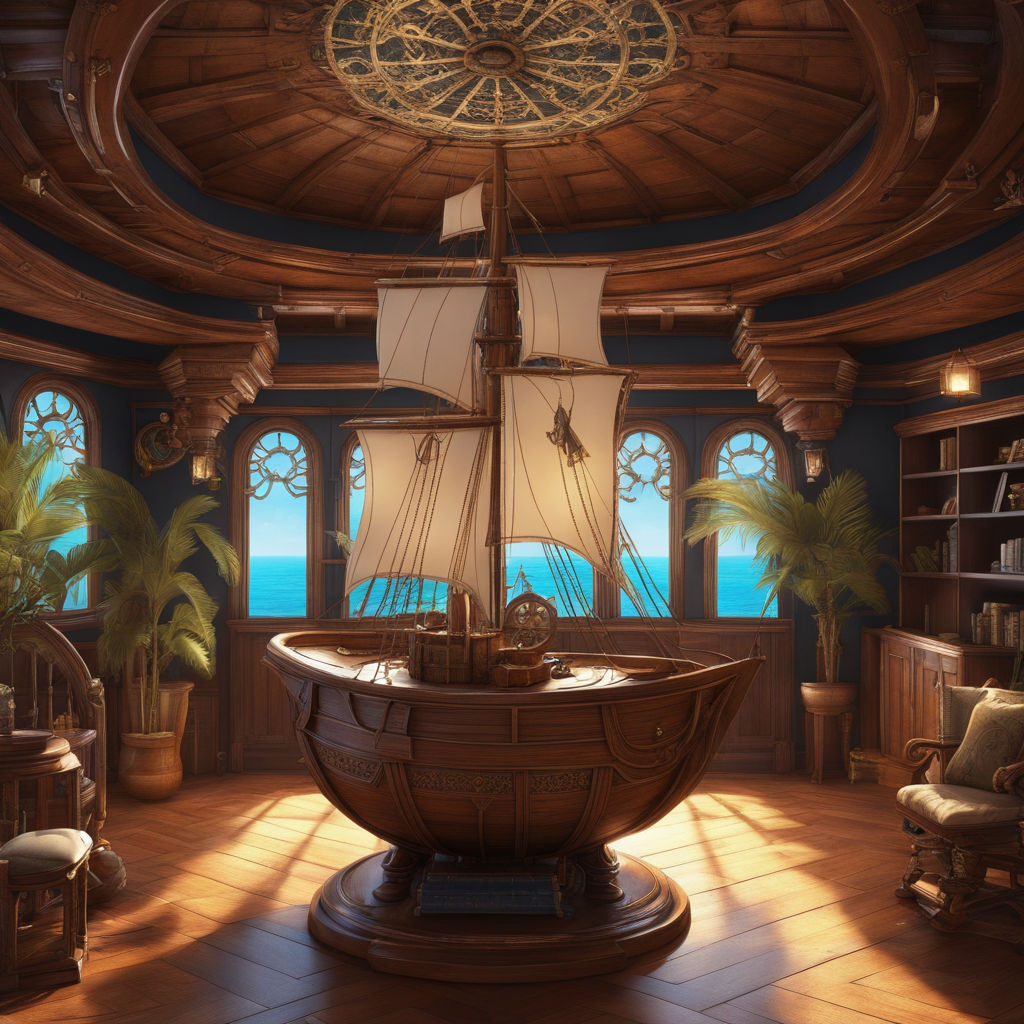 pirate ship interior layout