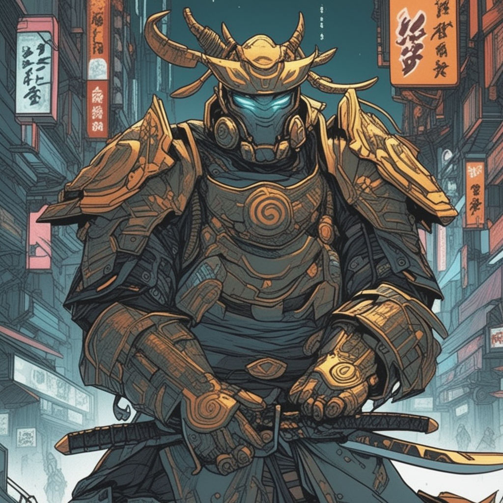 future samurai concept art