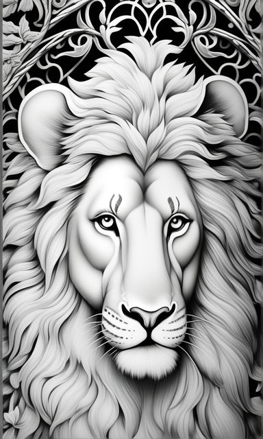 Lion coloring and drawing Learn Colors for kids