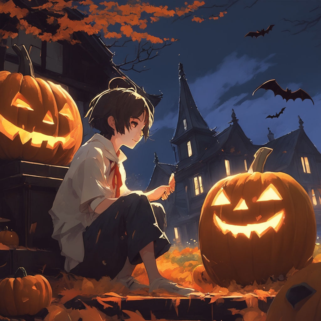 single pumpkin head deshanai - Illustrations ART street