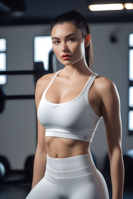 v shaped sports bra - Playground