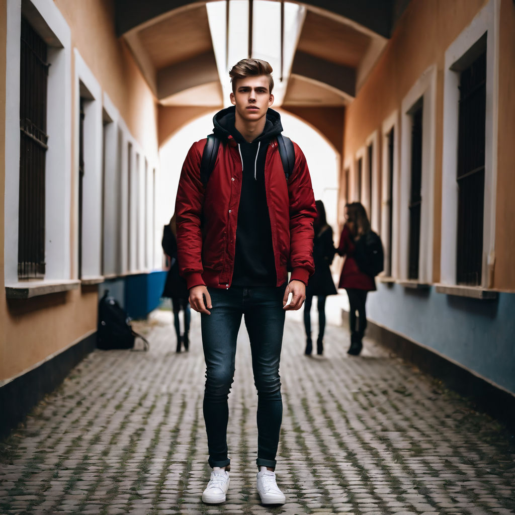 FancyFriday in Red and Black | Mens fashion blazer, Mens fashion casual  outfits, Blazer outfits men