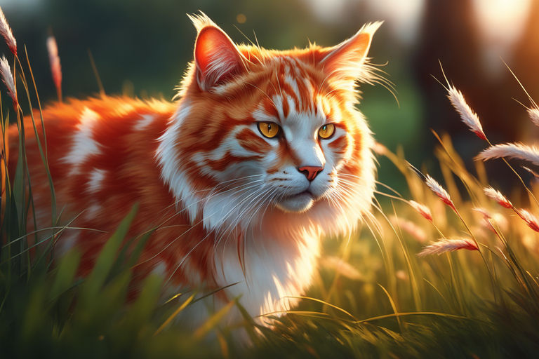 Warrior Cats Firestar Sticker by Golden Mane 