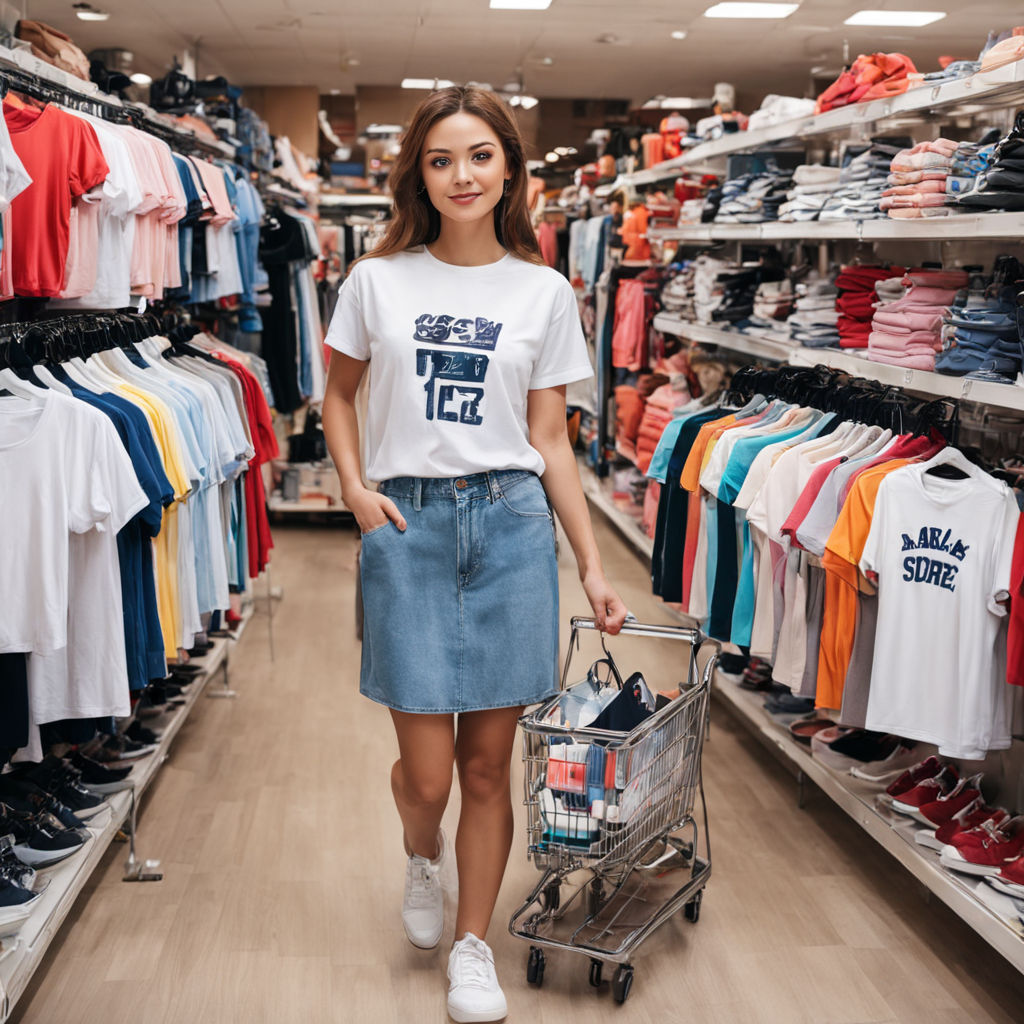 women wear pale blue T-shirt with whit sport pants and whit jacket -  Playground