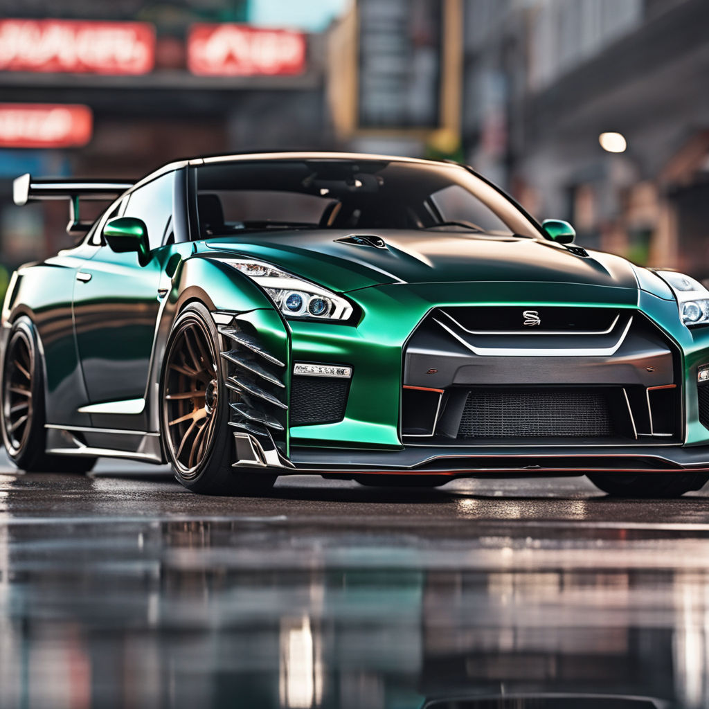 ArtStation - Nissan Skyline R36 GT-R Concept