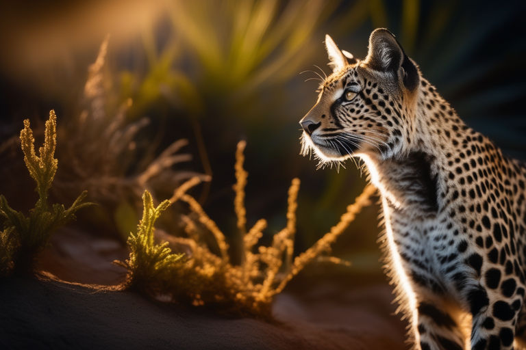 A 4K ultra HD mobile wallpaper showcasing a magnificent and regal African  Leopard, camouflaged amidst the dense foliage of its natural habitat, its  intense gaze revealing its predatory nature