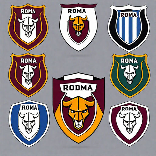 soccer club badge for Roma Gladiators - Playground