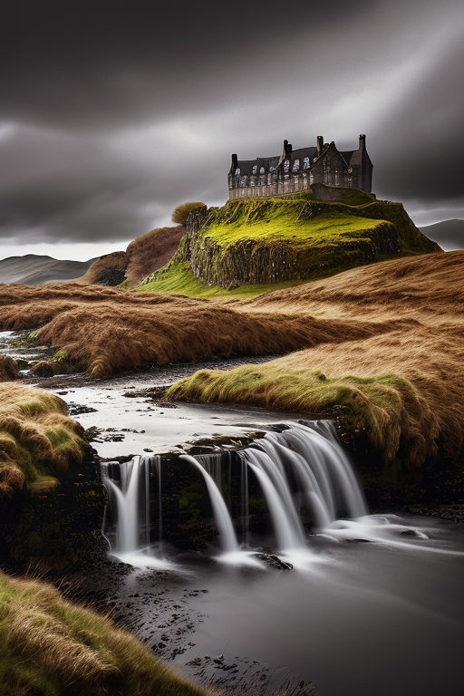 scottish landscape castle