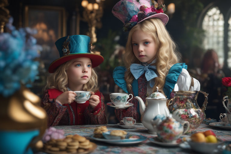 Alice in Wonderland Tea Party Birthday - Simple Practical Beautiful