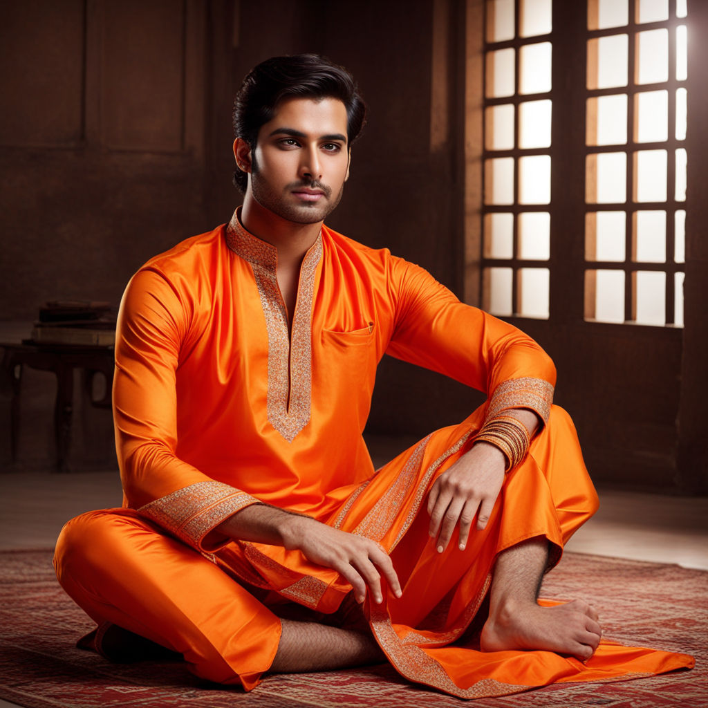 Bhagawa Outfits Ideas for Sanatan Dharma Ara: Wearing Indian saffron coloured clothing in Hinduism