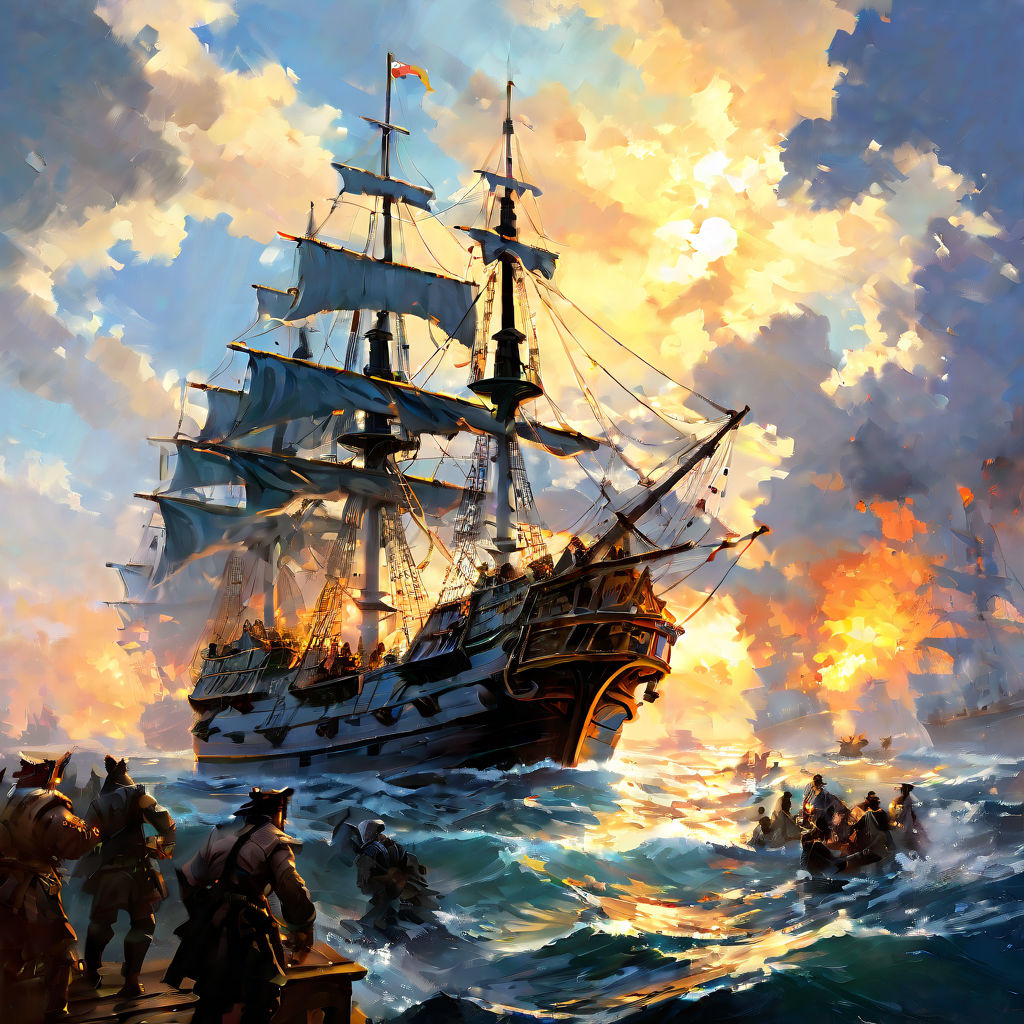 The Assassin Creed Pirate Ships In The Water Background, Picture Of Pirate  Ships, Ship, Pirate Background Image And Wallpaper for Free Download