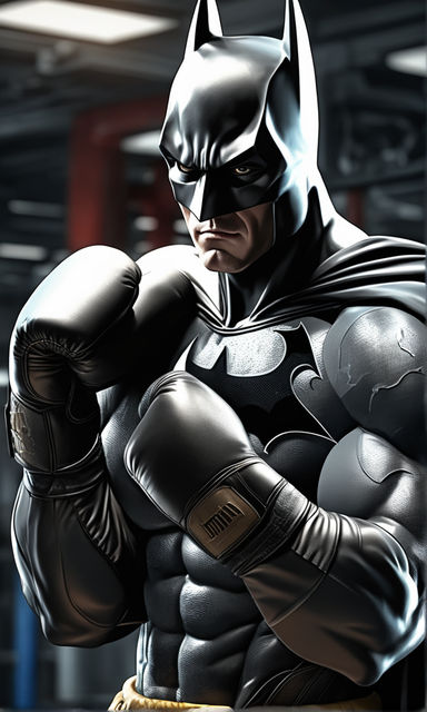 Download Angry Batman Arkham iPhone Wallpaper