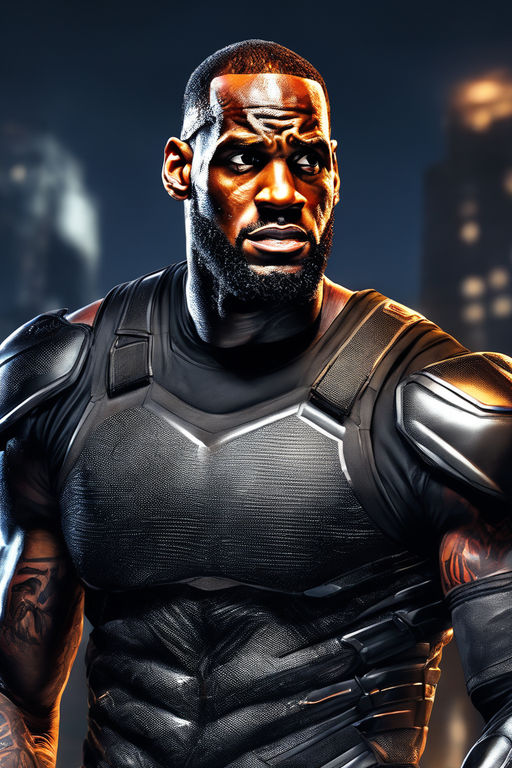 lebron james superhero wallpaper