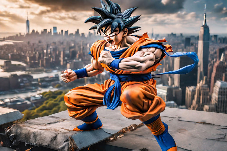 Action Figure Dragon Ball Goku Instinto Superior Flight Fighting