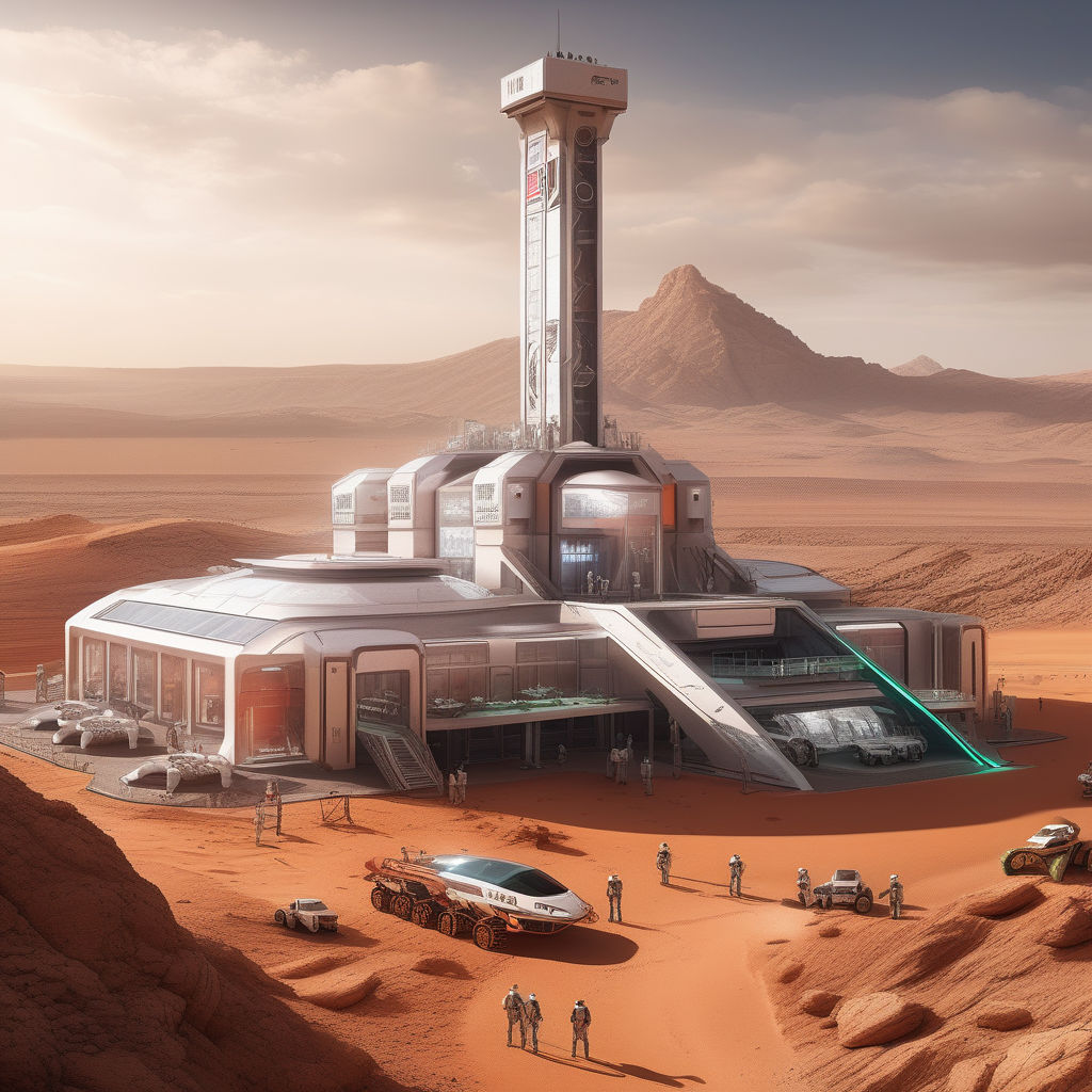 future mars base