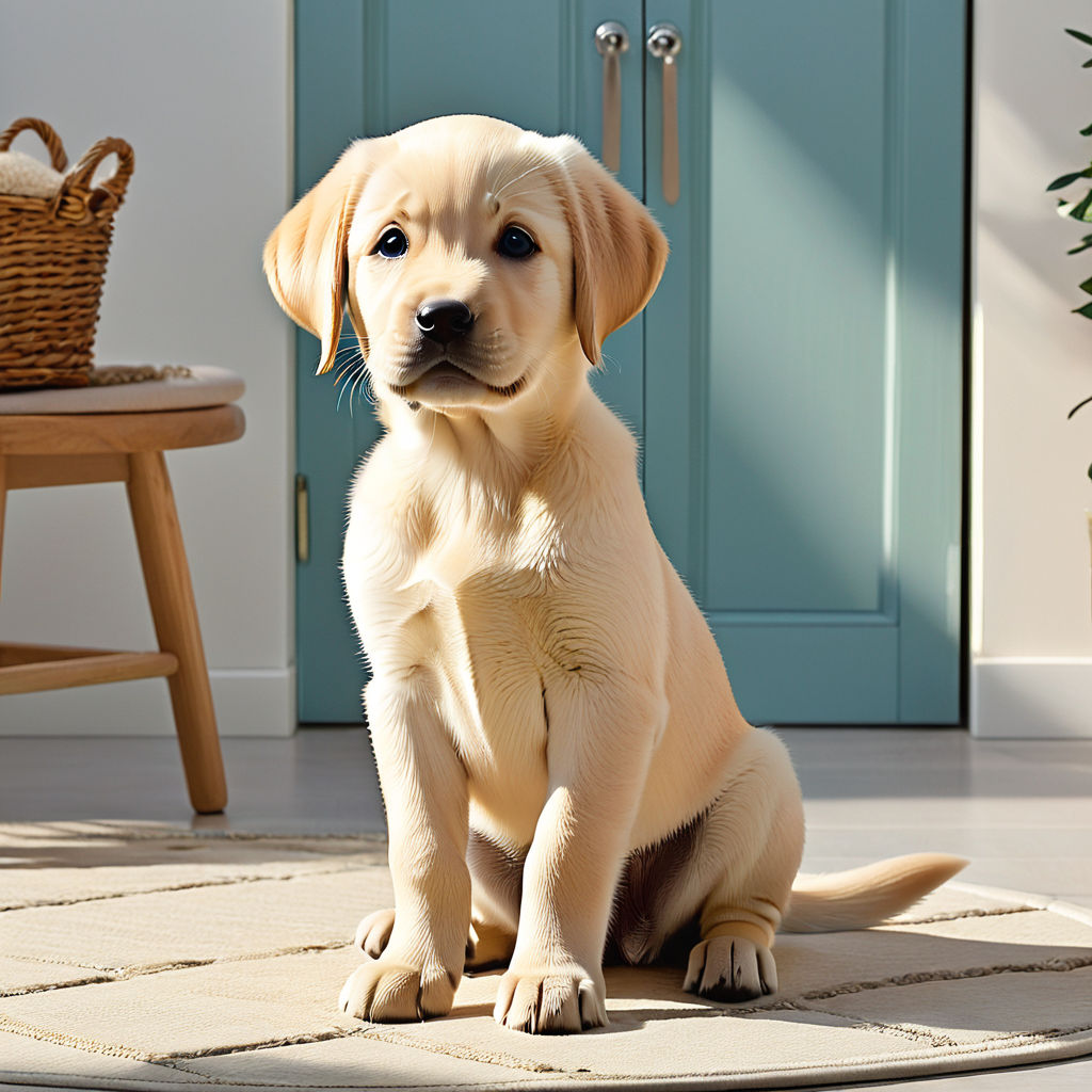 Labrador dog clearance small puppy