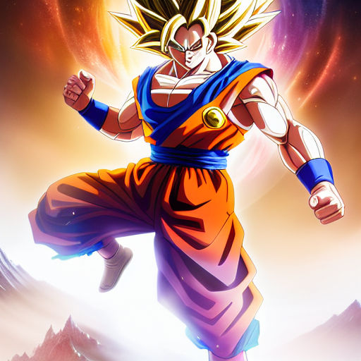 ArtStation - Goku UI (Ki Blast)