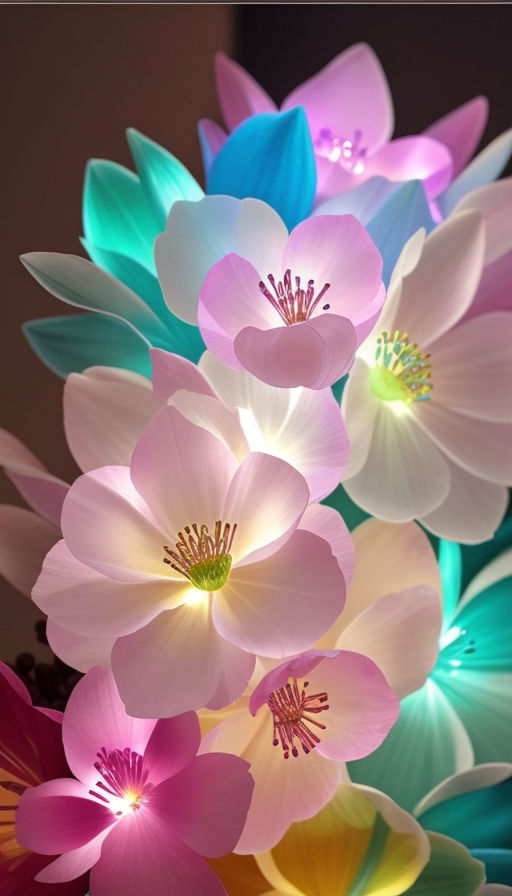 Top 149+ flower light wallpaper super hot - xkldase.edu.vn