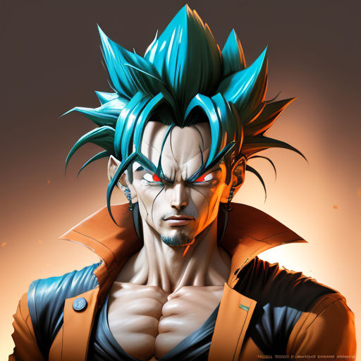 ArtStation - Gogeta Super Saiyajin Blue - Gogeta Super Saiyan Blue