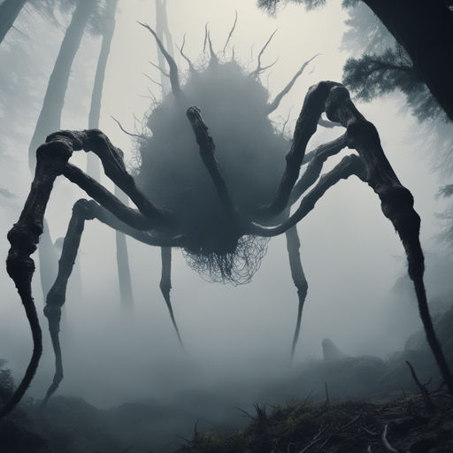 the mist monsters spider