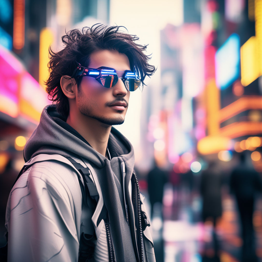 voguish sunglasses reflecting the cityscape - Playground