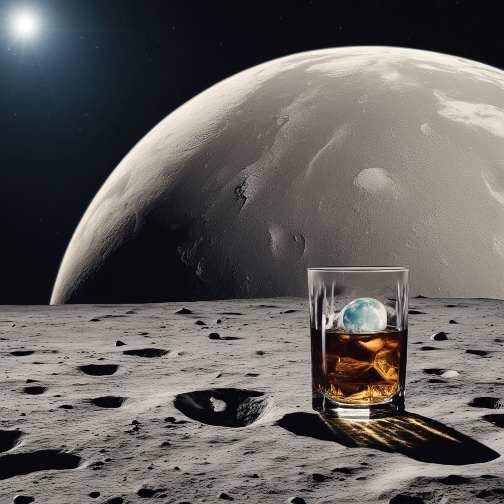 Full Moon Whiskey Glasses