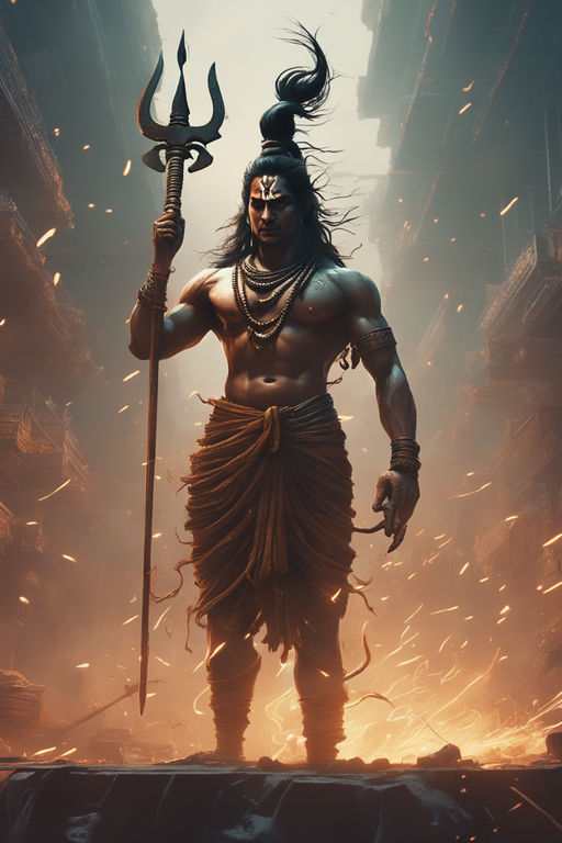 Divine Marvels: AI-Generated Images of Indian Gods