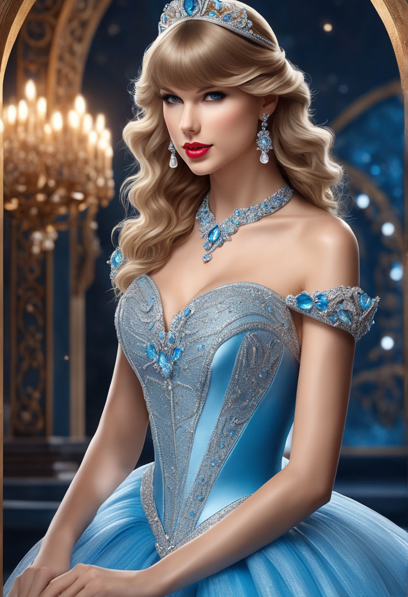 taylor swift cinderella dress