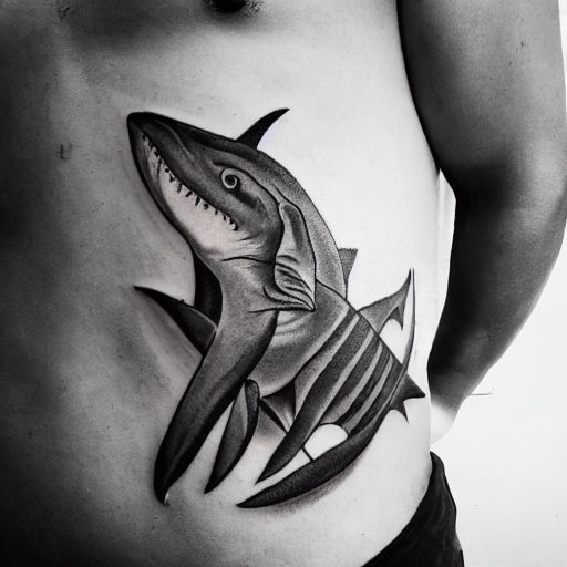 Amazing Black Shark Tattoo Stencil  Shark Tattoo Transparent HD Png  Download  Transparent Png Image  PNGitem