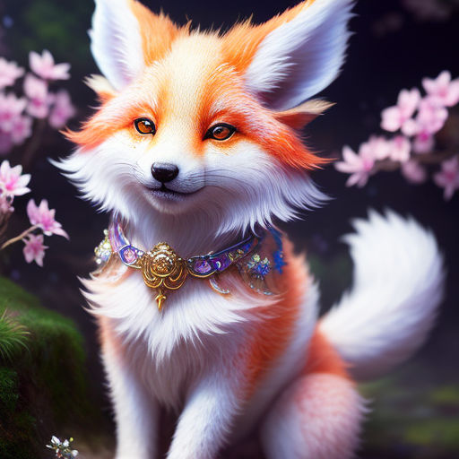 Tiny cute adorable fox in an autumn oak forest intricate details Cartoon  big eyed close up portrait Soft cinematic lighting animation style  character anime style 3d illustration Stock Illustration  Adobe Stock