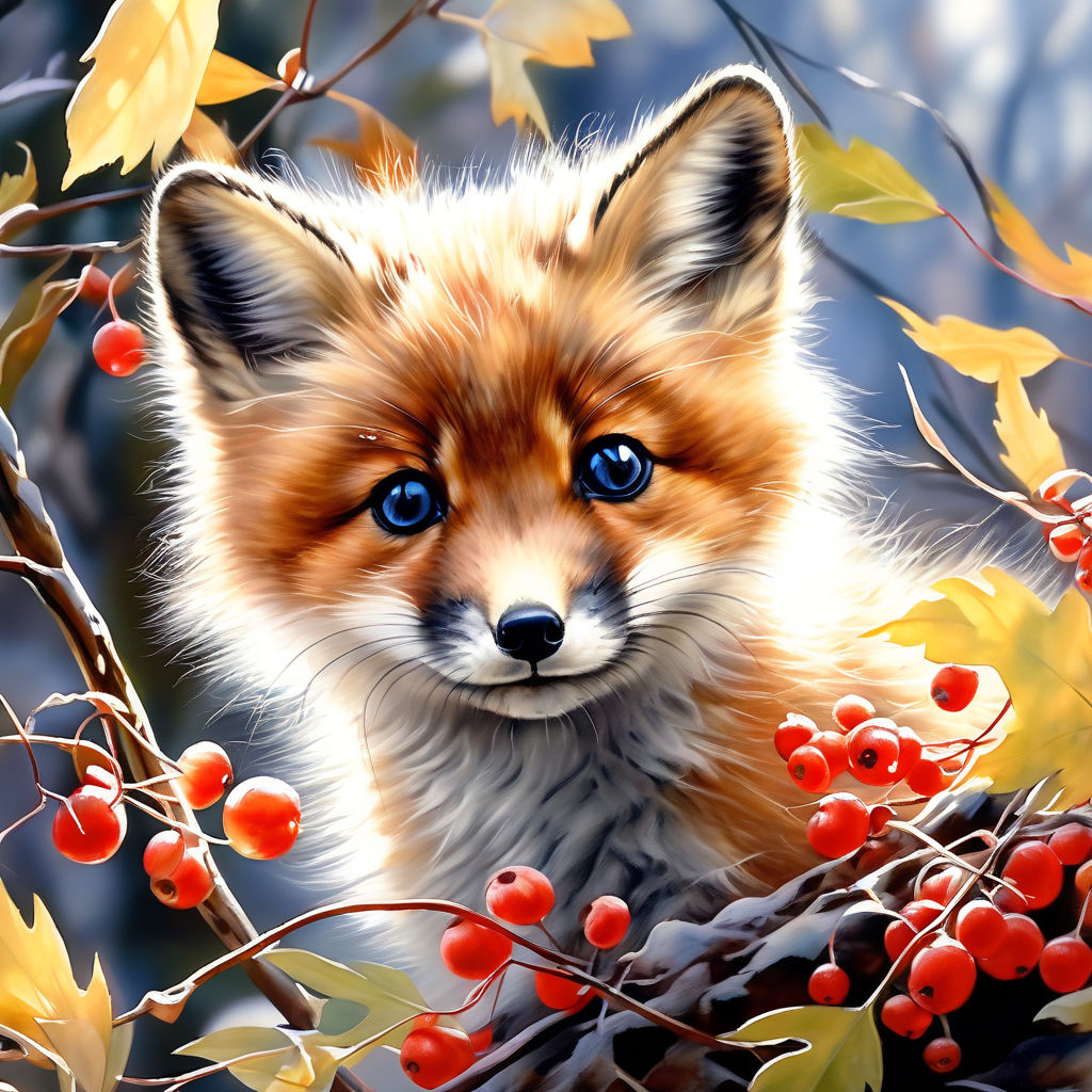 5D Diamond Painting Sly Fox Kit