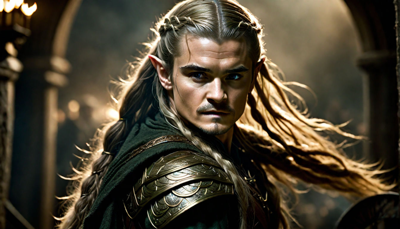 orlando bloom legolas eyes