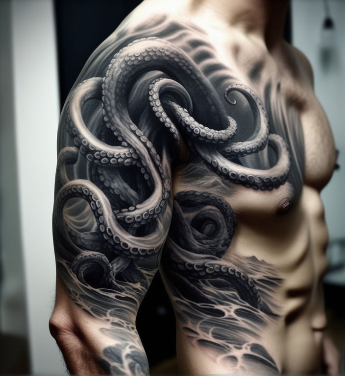 Pin by Scrappyshel on Tats | Octopus tattoo design, Kraken tattoo, Octopus  tattoos